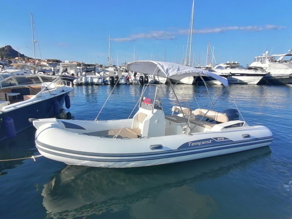 570 tempest gommone cannigione