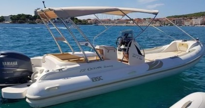 BSC 73 gommone canigione